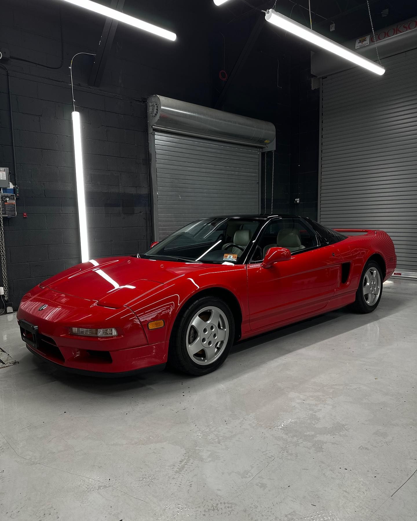 1992 Acura NSX after paint correction and ceramic coating